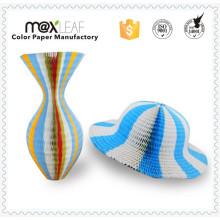 Colorful Paper Hat Fashion Basic Straw Hat